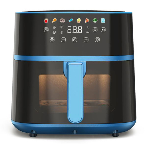 Image of Tognana Porcellane D2DFA12IRZU friggitrice Singolo 6 L Indipendente 1700 W Friggitrice ad aria calda Nero, Blu