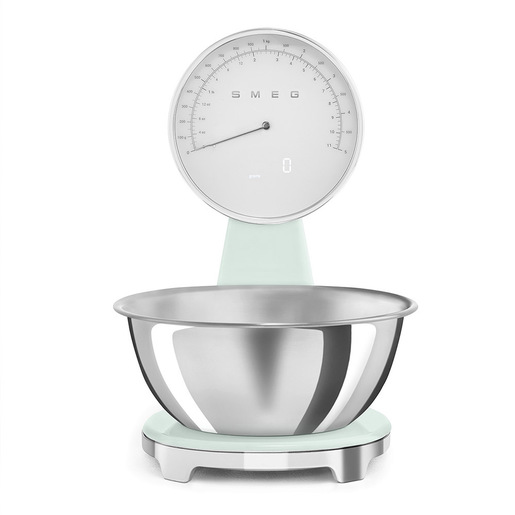 Image of Smeg Bilancia da cucina 50's Style – Verde Pastello LUCIDO - KSF01PGWW