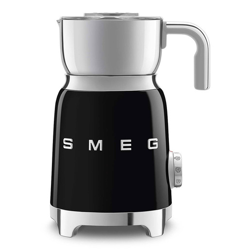 Image of Smeg Montalatte 50's Style – Nero LUCIDO – MF11BLEU