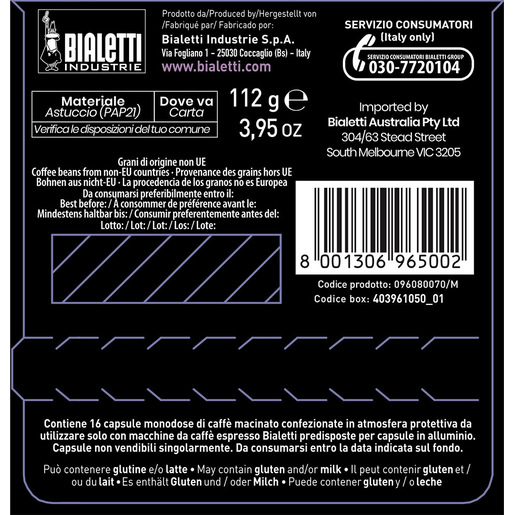 Image of Bialetti Milano Capsule caffè Tostatura leggera 16 pz