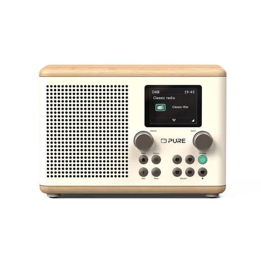Image of Pure Classic H4 Portatile Digitale Quercia, Bianco