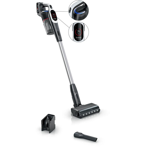 Image of Bosch BCS931WBA Aspirapolvere ricaricabile, Unlimited 9, Bianco
