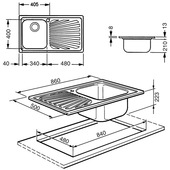 Lavello Smeg SP861S-image