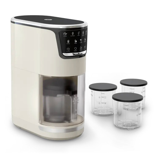 Moulinex Dolci , Gelatiera, 10 Programmi in 1, Pulizia con Risciacquo Automatico