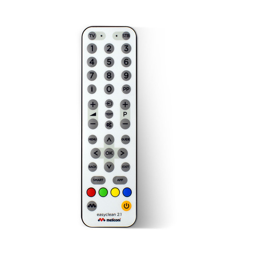 Image of Meliconi Telecomando Easyclean 2.1 con tastiera impermeabile e facile da pulire