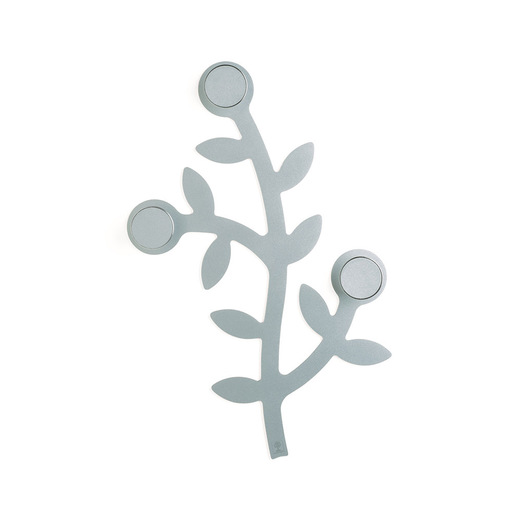 Image of Foppapedretti Appendialbero appendiabiti Montabile a parete 3 gancio(i) Argento