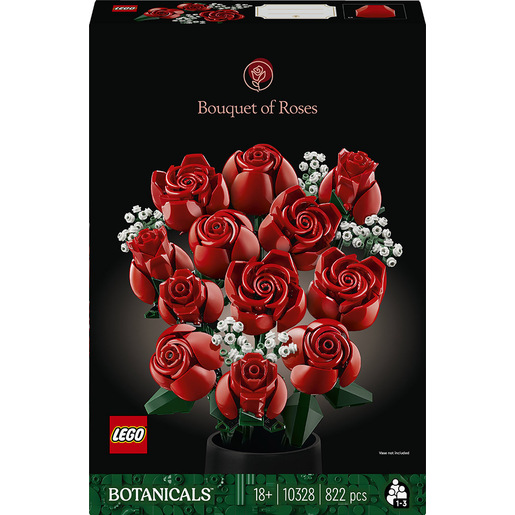 Image of LEGO Botanicals Bouquet di rose