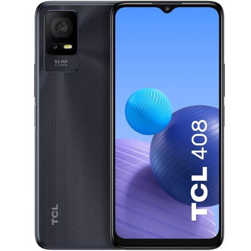 Image of TCL 408 16,8 cm (6.6'') Doppia SIM Android 12 4G USB tipo-C 4 GB 64 GB 5000 mAh Grigio