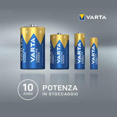 Batterie Varta AAA 9V Micro 9 Volt Blocco Batteria ++ NUOVE - Foto 4