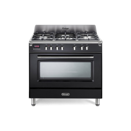 Image of De’Longhi MEM 965 NX ED cucina Elettrico Gas Nero, Acciaio inox
