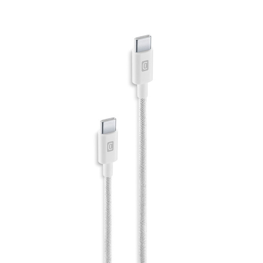 Image of Cellularline Cavo Telato 250 cm - USB-C to USB-C Cavo telato ultra-resistente