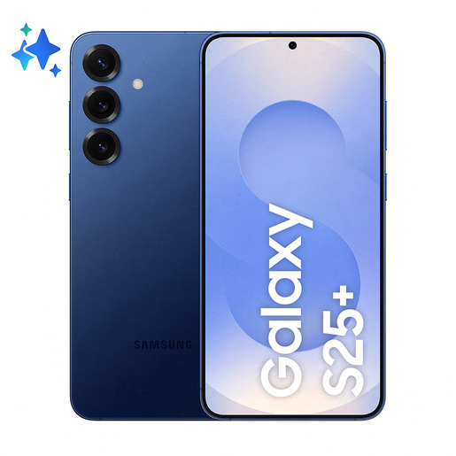 Image of Samsung Galaxy S25+ Smartphone AI, Display 6.7'' QHD+ Dynamic AMOLED 2X, Fotocamera 50MP, RAM 12GB, 256GB, 4.900 mAh, Navy