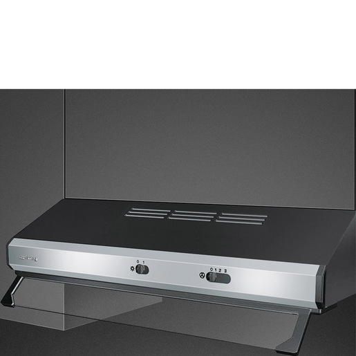 Image of Smeg KSEC61XE3 cappa aspirante Incassato Nero, Acciaio inox 315 m³/h