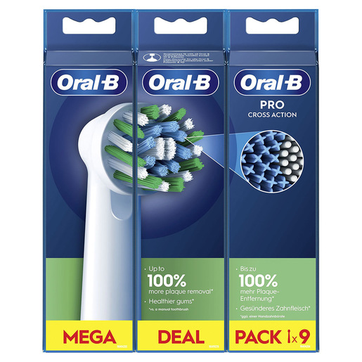 Image of Oral-B CrossAction 9 pz Bianco