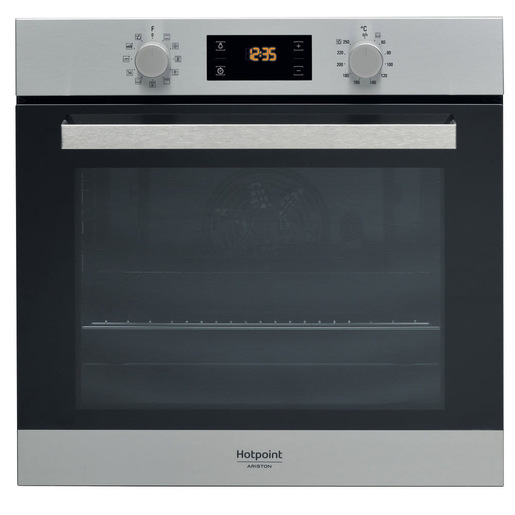 Image of Hotpoint FA3 841 H IX HA 71 L 2900 W A+ Nero, Stainless steel