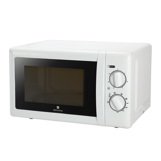Electroline ELNFDAGM20WHITE forno a microonde Bianco Microonde con grill Superficie piana 20 L 800 W