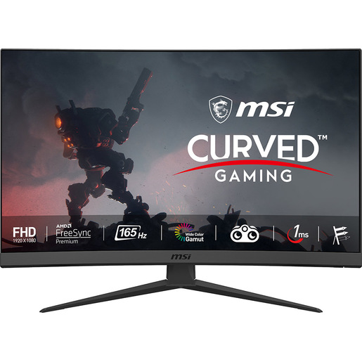 MSI Optix G27C6 Monitor Gaming Curvo ( 27''),1920x1080 Full HD, 1ms(M