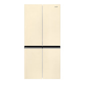 Sharp SJ-NFA15IMXJE Frigorifero Side-By-Side Libera Installazione 488 L E Crema-image