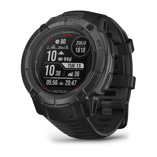 Image of Garmin Instinct 2X Solar Tactical Edition 2,79 cm (1.1'') MIP 50 mm Digitale 176 x 176 Pixel Touch screen Nero GPS (satellitare)