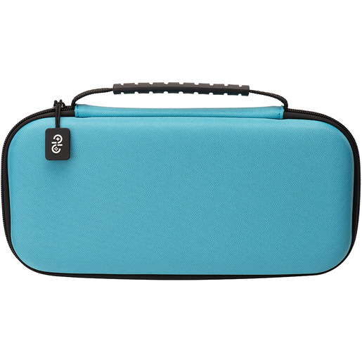 Image of Qubick ACS20030 custodia per console portatile Custodia rigida Nintendo Nylon Nero, Blu