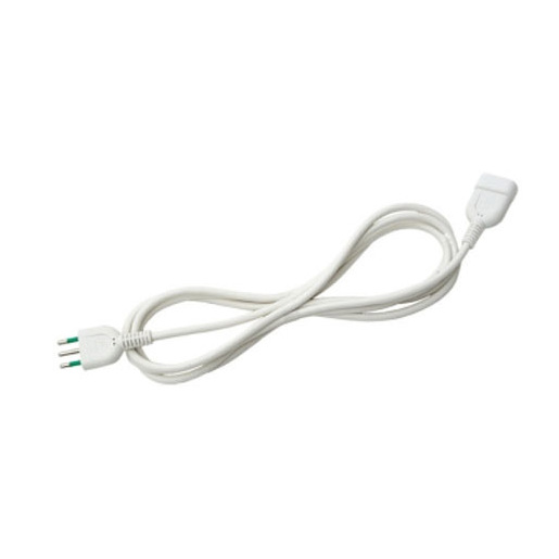 Image of FANTON 92180 prolunghe e multiple 5 m 1 presa(e) AC Interno Bianco
