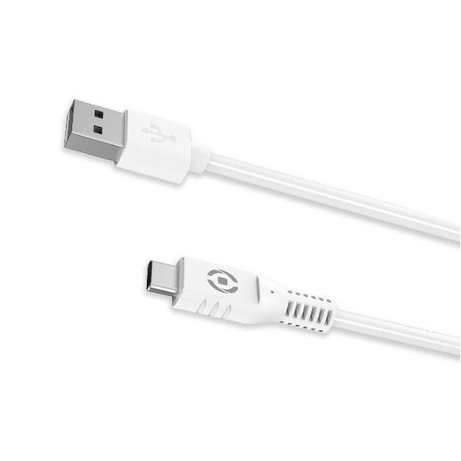 Image of Celly USB-CWH cavo USB 1 m USB A USB C Bianco