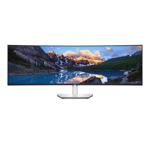 Image of DELL UltraSharp U4924DW LED display 124,5 cm (49'') 5120 x 1440 Pixel 5K Ultra HD LCD Nero, Argento