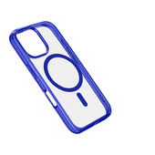 Cellularline Custodia Iconic Mag Cover Magsafe Per Iphone 16 Pro, Blu-image