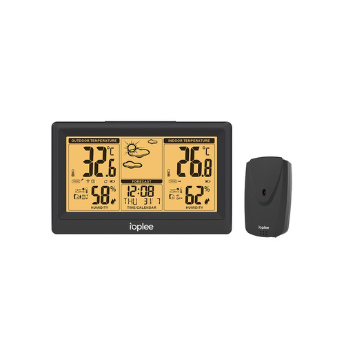 Image of IOPLEE SIC5045K stazione meteorologica digitale Nero LCD Batteria