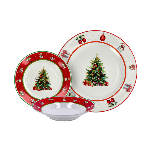 Image of AD Trend 111718 servizio da tavola 18 pz Porcellana Multicolore