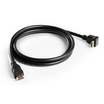 Cavo HDMI Ethernet CABLEPELADO A Gomito 3m 270° | Contatti Dorati 4K | Compatibile Con PC, PS5, Xbox E Smart TV