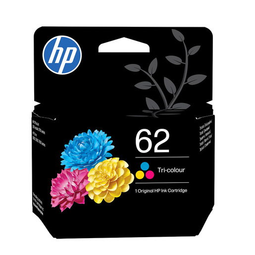 immagine di Hp 62 Cartuccia Ciano, Magenta, Giallo Originale 165 pagine - C2P06AE 301