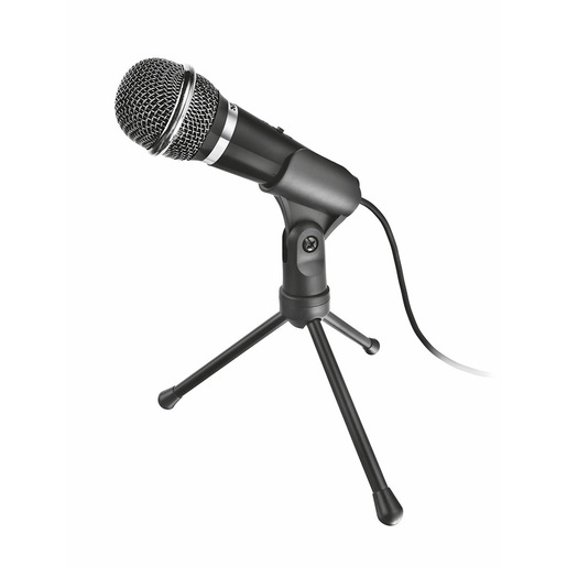 Image of Trust 21671 microfono Nero Microfono per PC