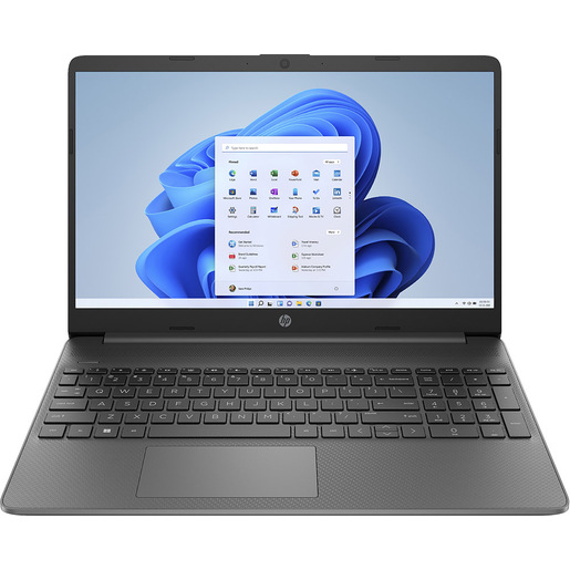 HP 15s-fq3007nl Intel Celeron N4500 Computer portatile 39,6 cm (15.6'') Full HD 4 GB DDR4-SDRAM 128 GB SSD Wi-Fi 5 (802.11ac) Windows 11 Home in S mo