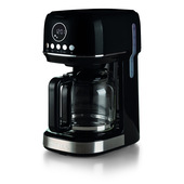 Ariete 1396 Macchina Da Caffè Con Filtro Moderna, Caffè Americano, Capacità Fino A 15 Tazze, Base Riscaldante, Display Lcd, Filtri Estraibili E Lavabi-image