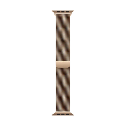 Image of Apple Loop in maglia milanese color oro (46 mm) - S/M