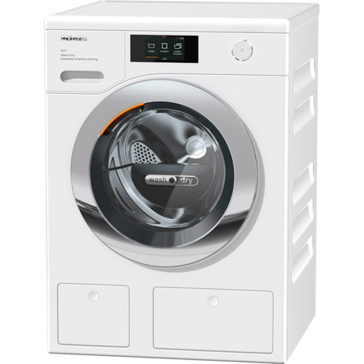 Image of Miele WTR860 WPM PWash & TDos 8/5 kg lavasciuga Libera installazione Caricamento frontale Bianco D cod015