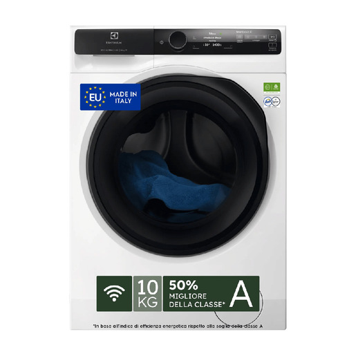 Electrolux EW8F710Y5 Lavatrice Carica Frontale 10 KG 1400 Giri/min Classe A (Bianco)