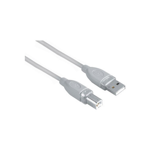 Image of Hama Cavo USB A 2.0/USB B 2.0, 1,8 metri, grigio, 1 stella