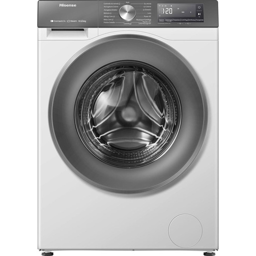 Image of Hisense WD3S1043BW7 lavasciuga Libera installazione Caricamento frontale Bianco D