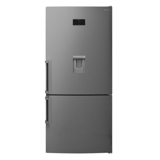Image of Sharp SJ-NBA35CHDIE frigorifero con congelatore Libera installazione E Acciaio inox