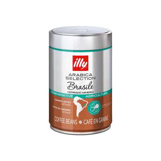 Image of Illy Barattolo da 250g di caffè in grani ARABICA SELECTION BRASILE Cerrado Mineiro