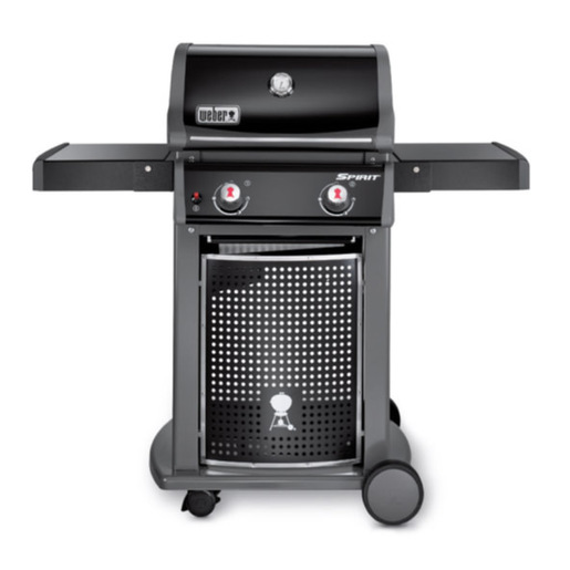 Image of Weber Spirit Classic E-210 Barbecue Carrello Gas Nero, Grigio 7800 W