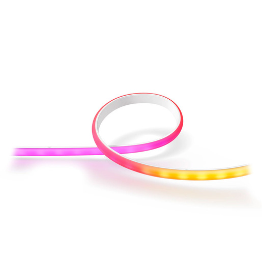Image of Philips Hue White and Color ambiance Gradient Lightstrip Gradient Estensione 1 m