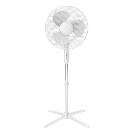 Electroline ELNFDAPF45E ventilatore da tavolo diametro 40cm 3 velocità bianco