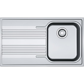 Franke Smart Srx 611-86 Lavello Ad Incasso Rettangolare Acciaio Inossidabile-image