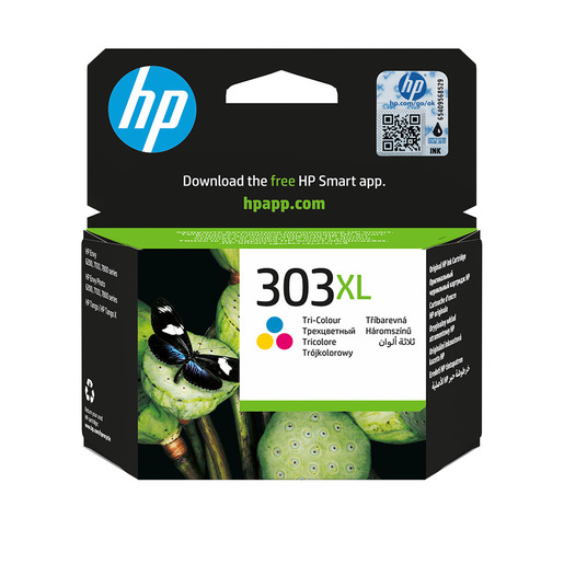 Image of HP Cartuccia di inchiostro in tricromia originale ad alta capacità 303XL
