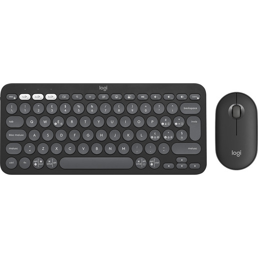 Image of        Logitech Pebble 2 Combo tastiera Mouse incluso RF senza fili + Bluetoo