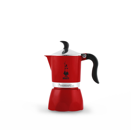 Image of Bialetti Fiammetta Moka 3 tazze Rossa