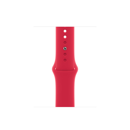 Image of Apple 3K929ZM/A accessorio indossabile intelligente Band Rosso Fluoroelastomero